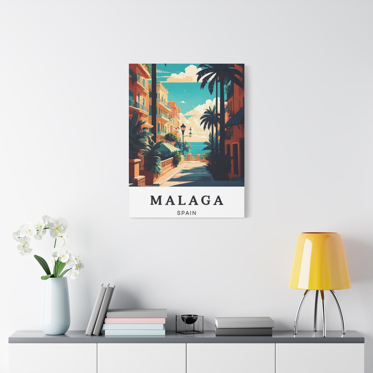 Malaga Spain Poster Wall Art & Canvas Prints