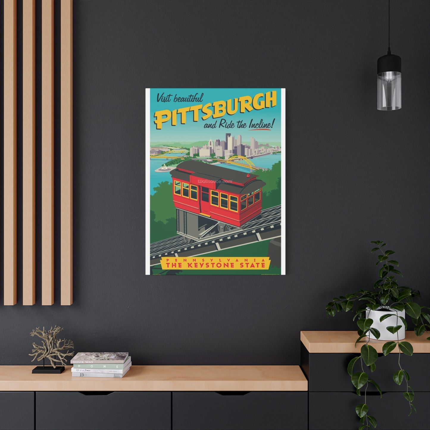Pittsburgh City View Poster Wall Art & Canvas Prints
