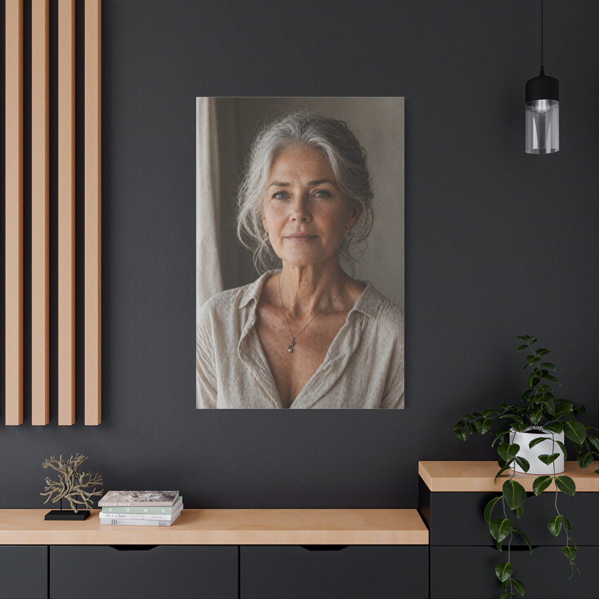 Mature Natural Light Portrait Wall Art & Canvas Print