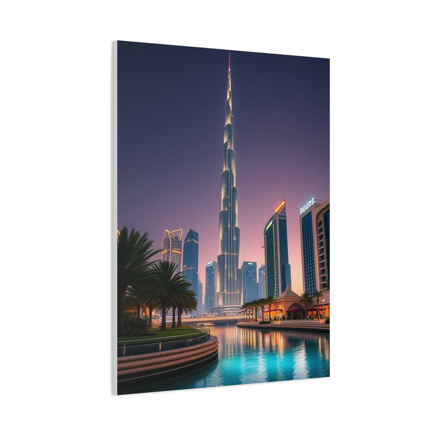 Dubai Art Refined Canvas Wall Art & Canvas Print