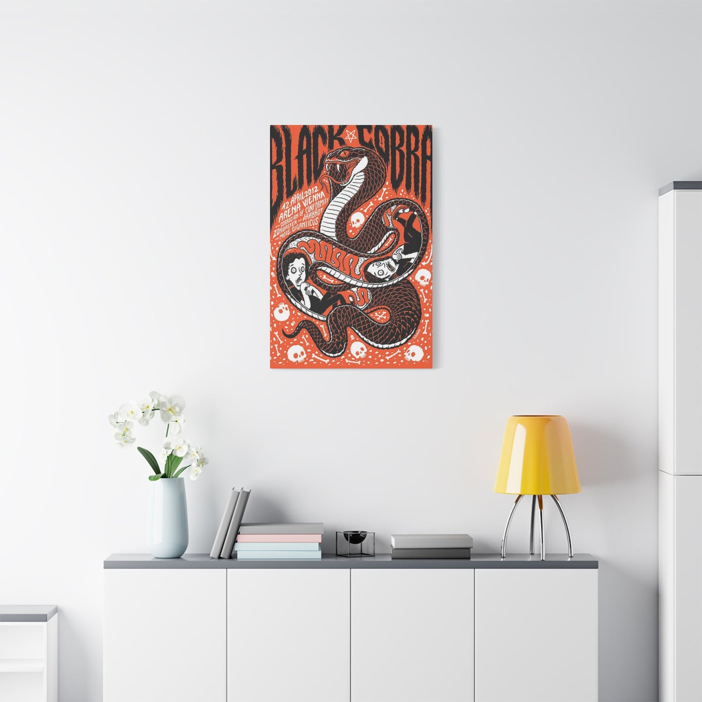 Black Cobra Wall Art & Canvas Prints