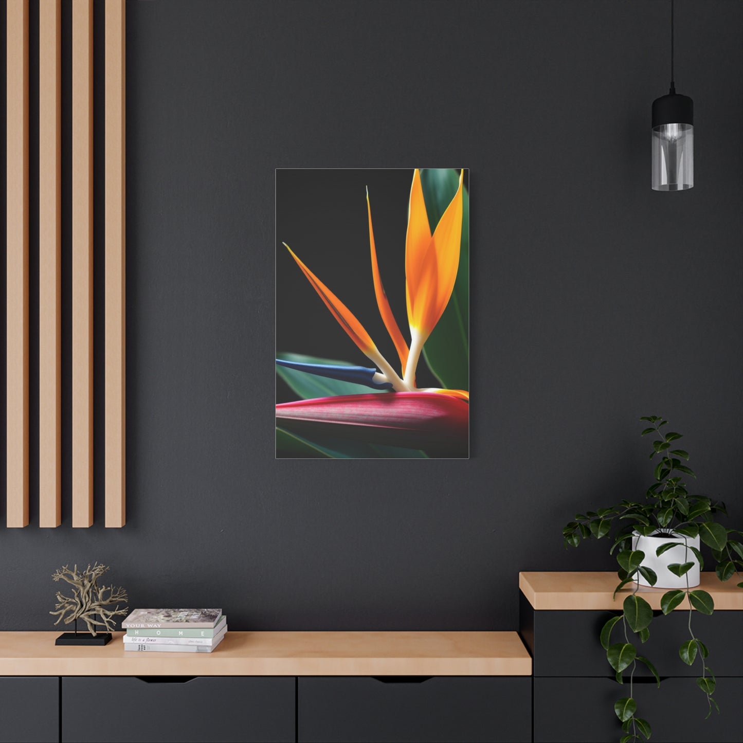 Collection Bird of Paradise Plant Art Wall Art & Canvas Print