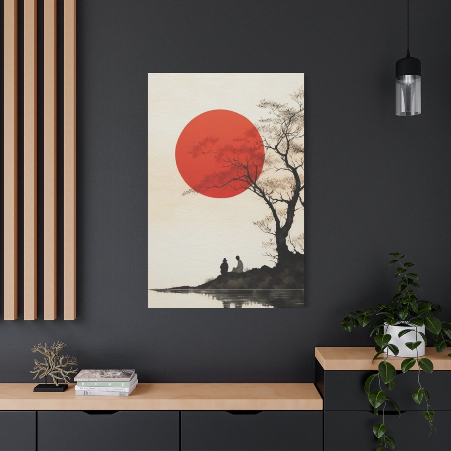 Red Sun Wall Art & Canvas Prints