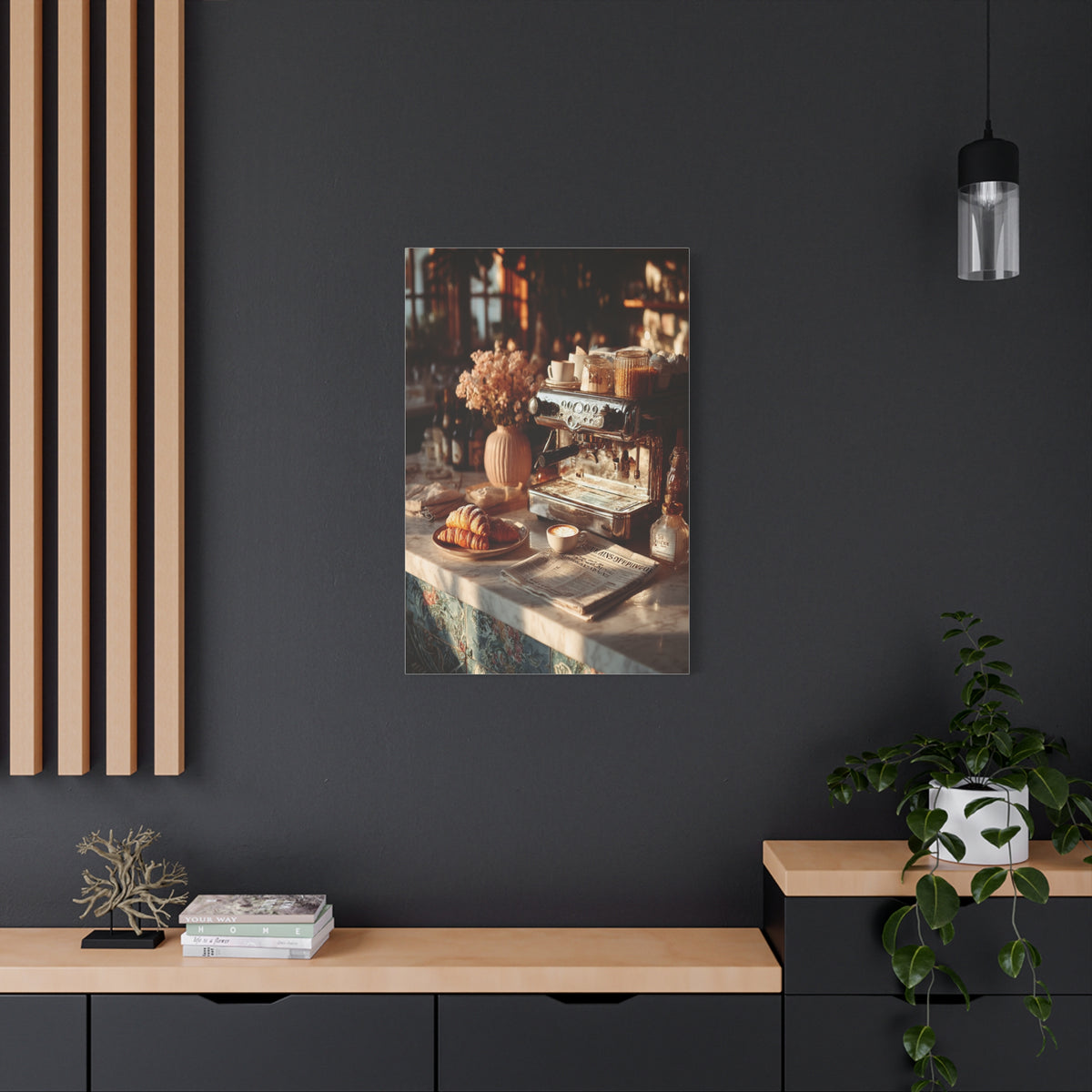 Italian Espresso Bar Morning Ritual Wall Art & Canvas Print