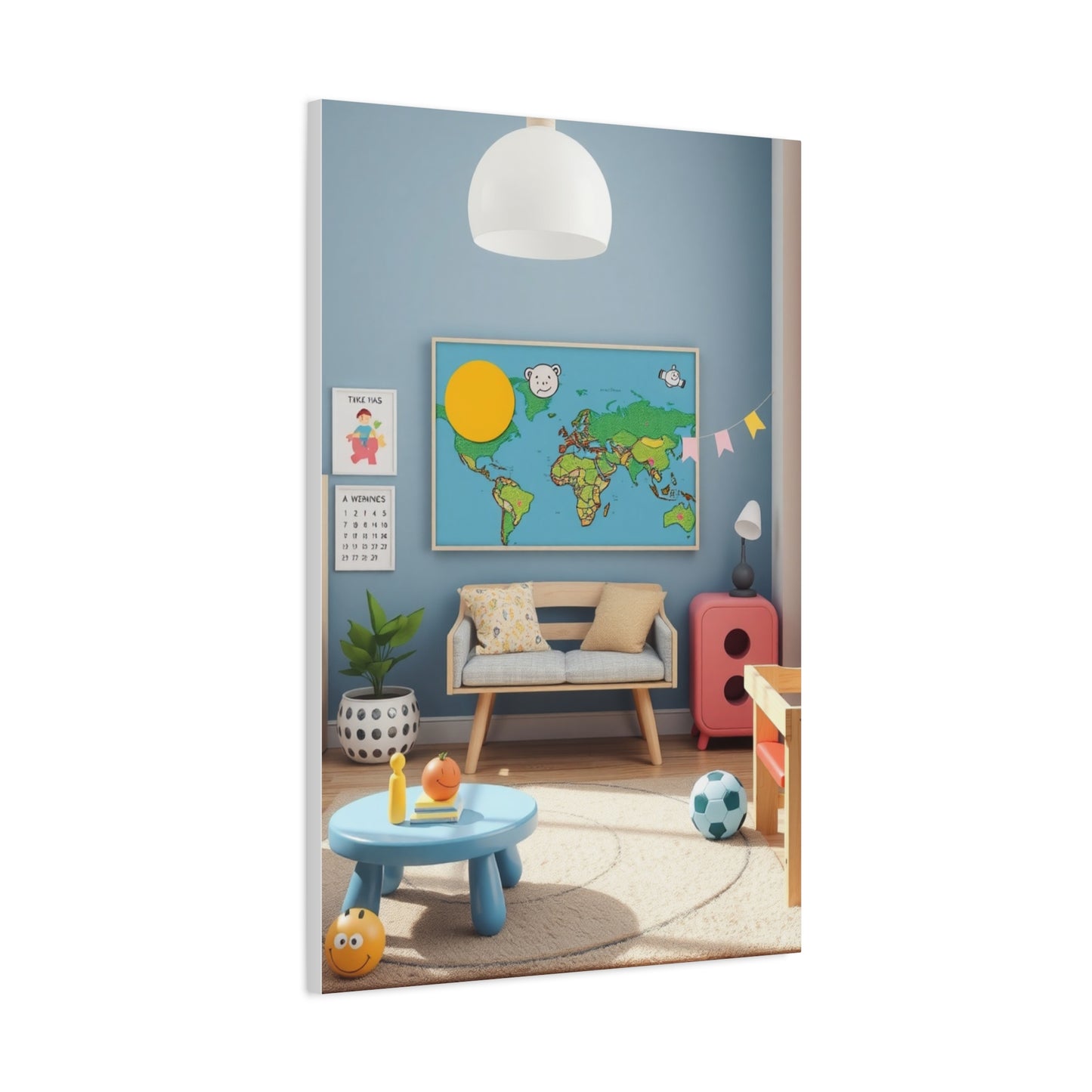 Kids Playroom Art Supreme Canvas Wall Art & Canvas Print