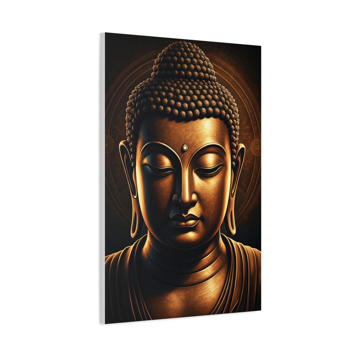 Radiant Halo Buddha Wall Art & Canvas Prints
