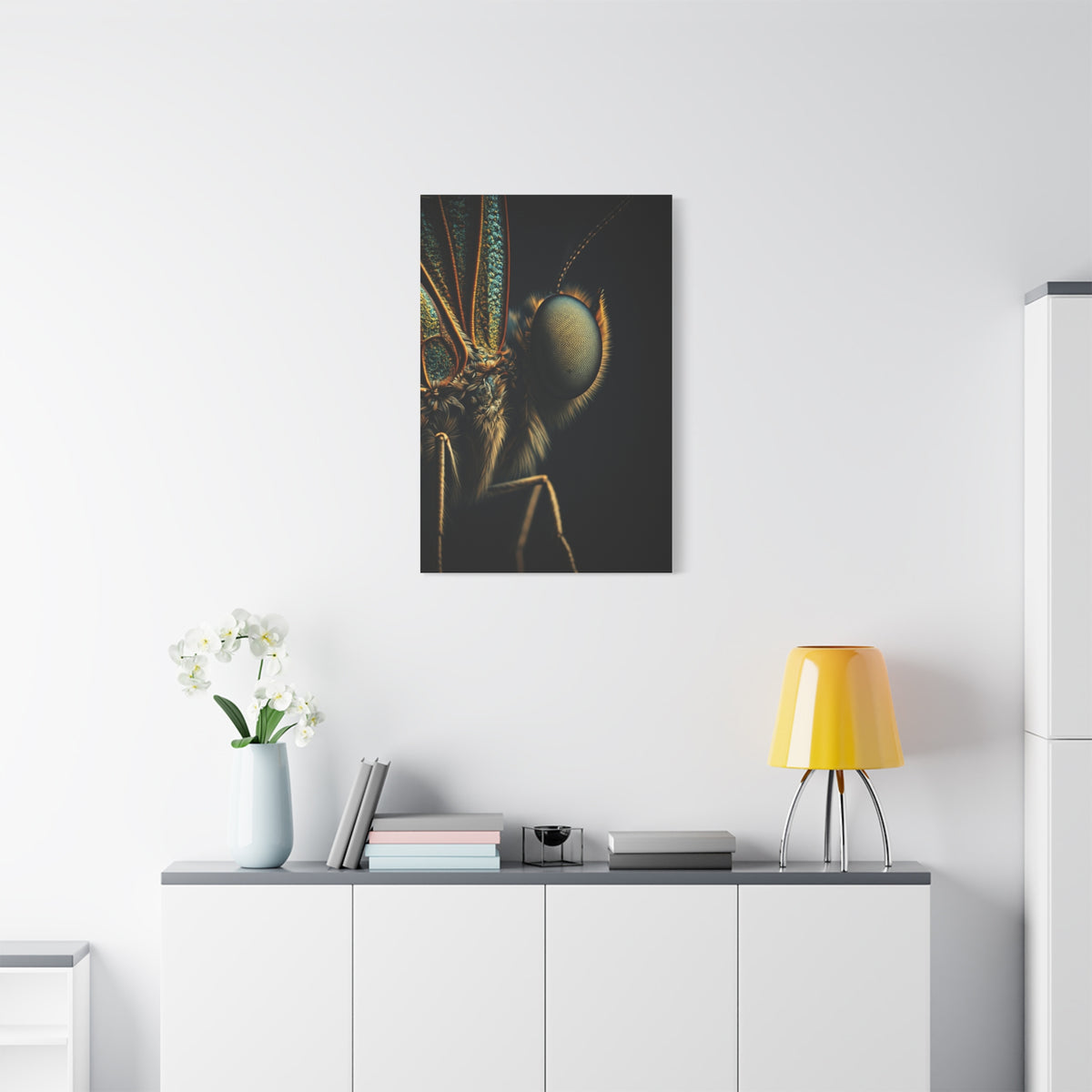 Butterfly Micro Detail Scientific Portrait Wall Art & Canvas Prints
