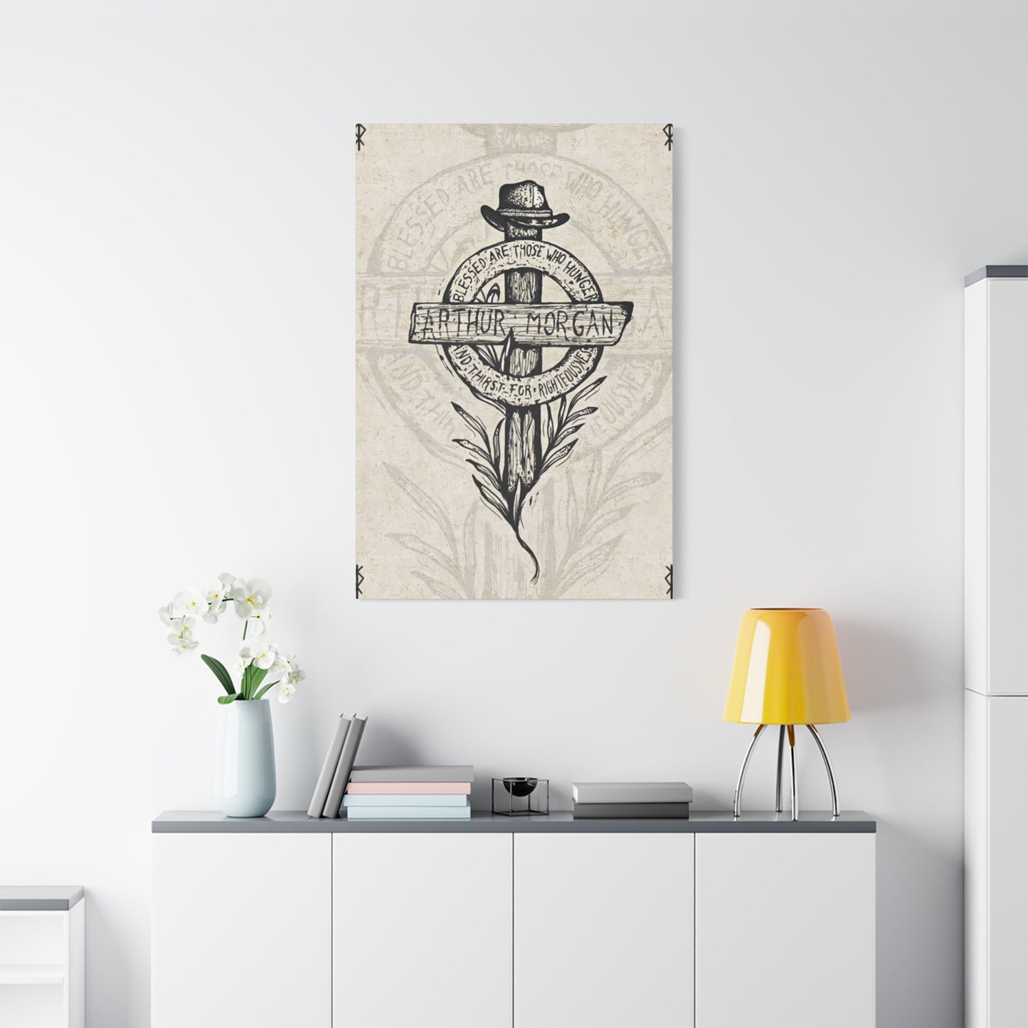 Arthur Morgan Sketch Wall Art & Canvas Prints