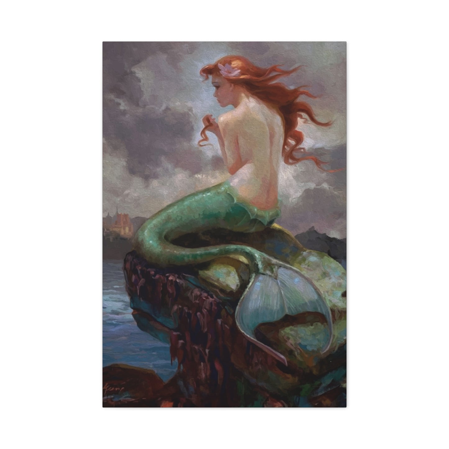 Mermaid Wall Art & Canvas Prints