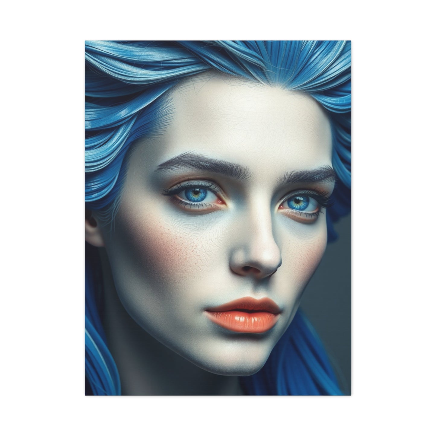 Blue & Gray Art Supreme Gallery Wall Art & Canvas Print