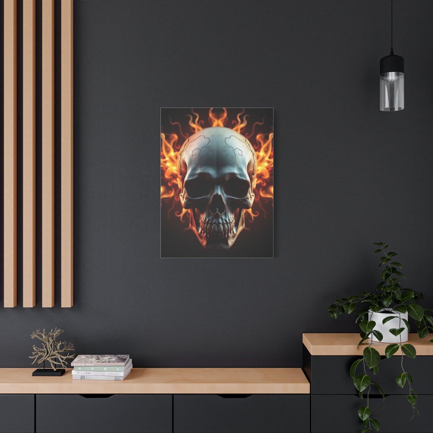 Exquisite Crania Display Wall Art & Canvas Print