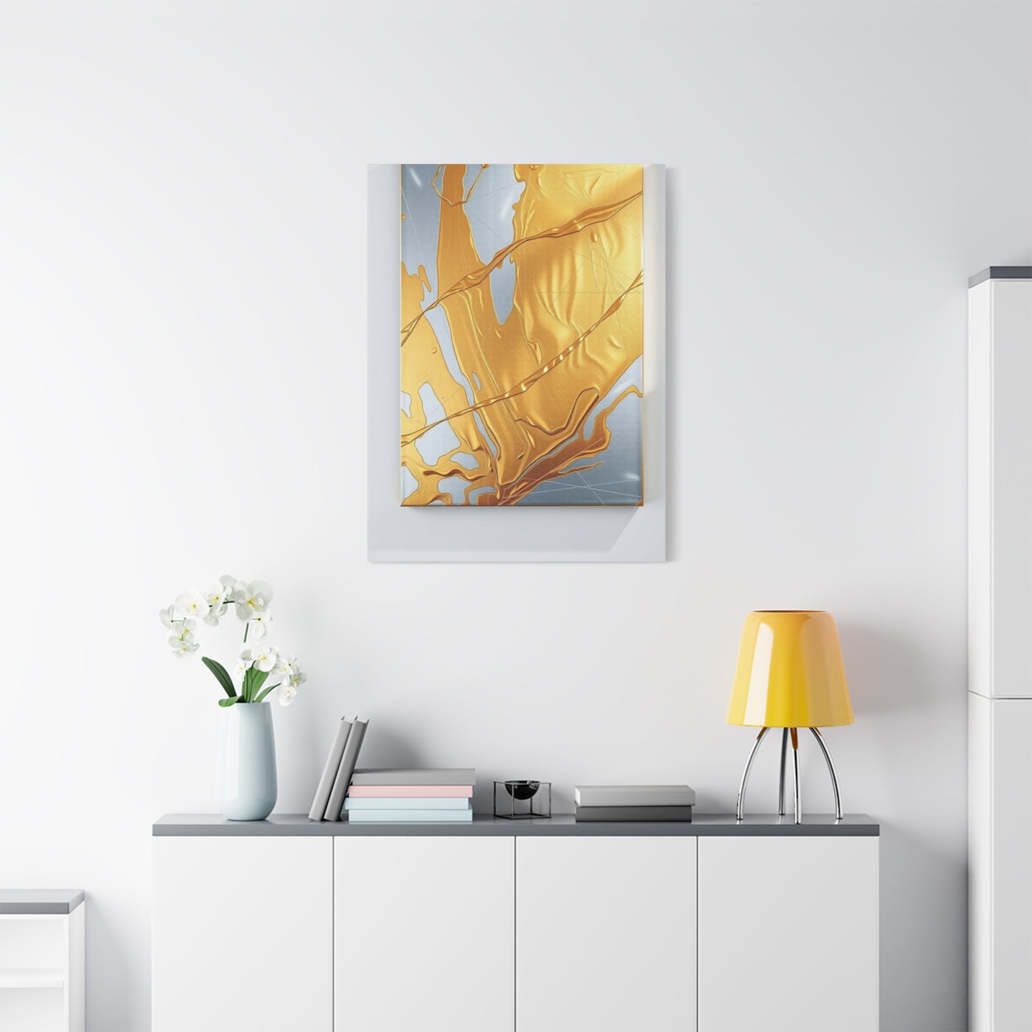 Gold & Silver Canvas Art Supreme Canvas Wall Art & Canvas Print
