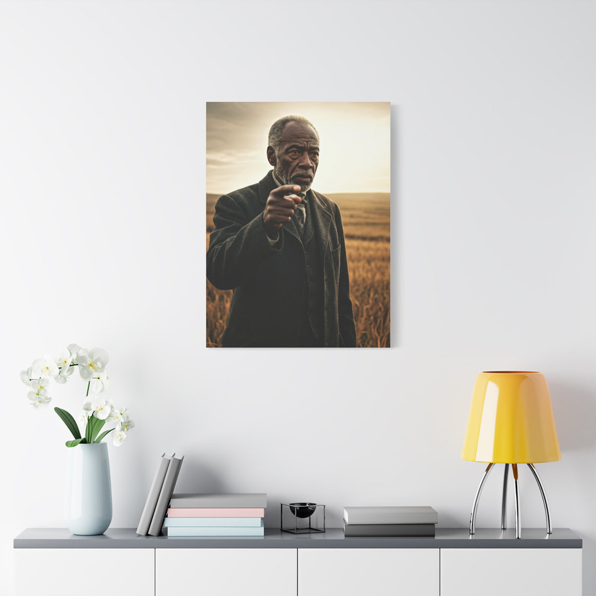 Voice of Conviction Portrait Wall Art & Canvas Prints