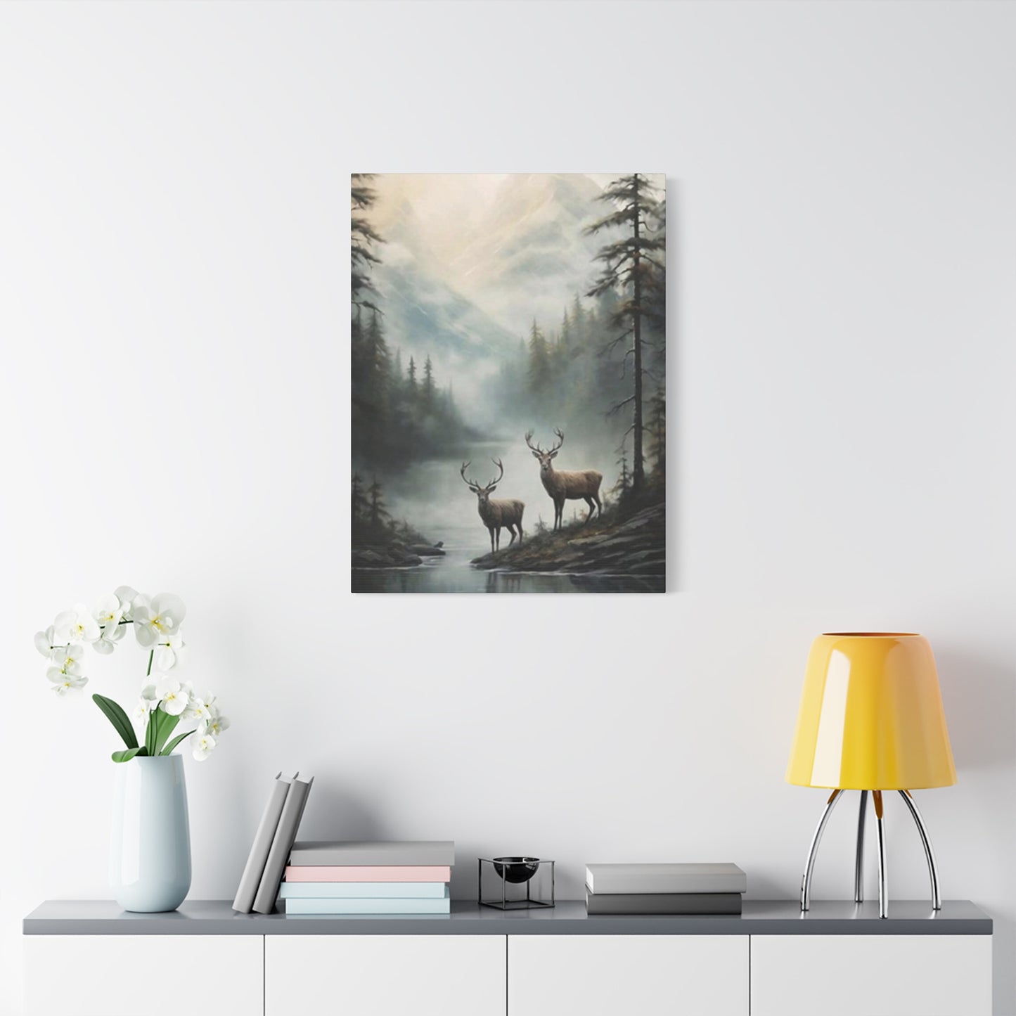 Reindeer Family Wall Art & Canvas Prints