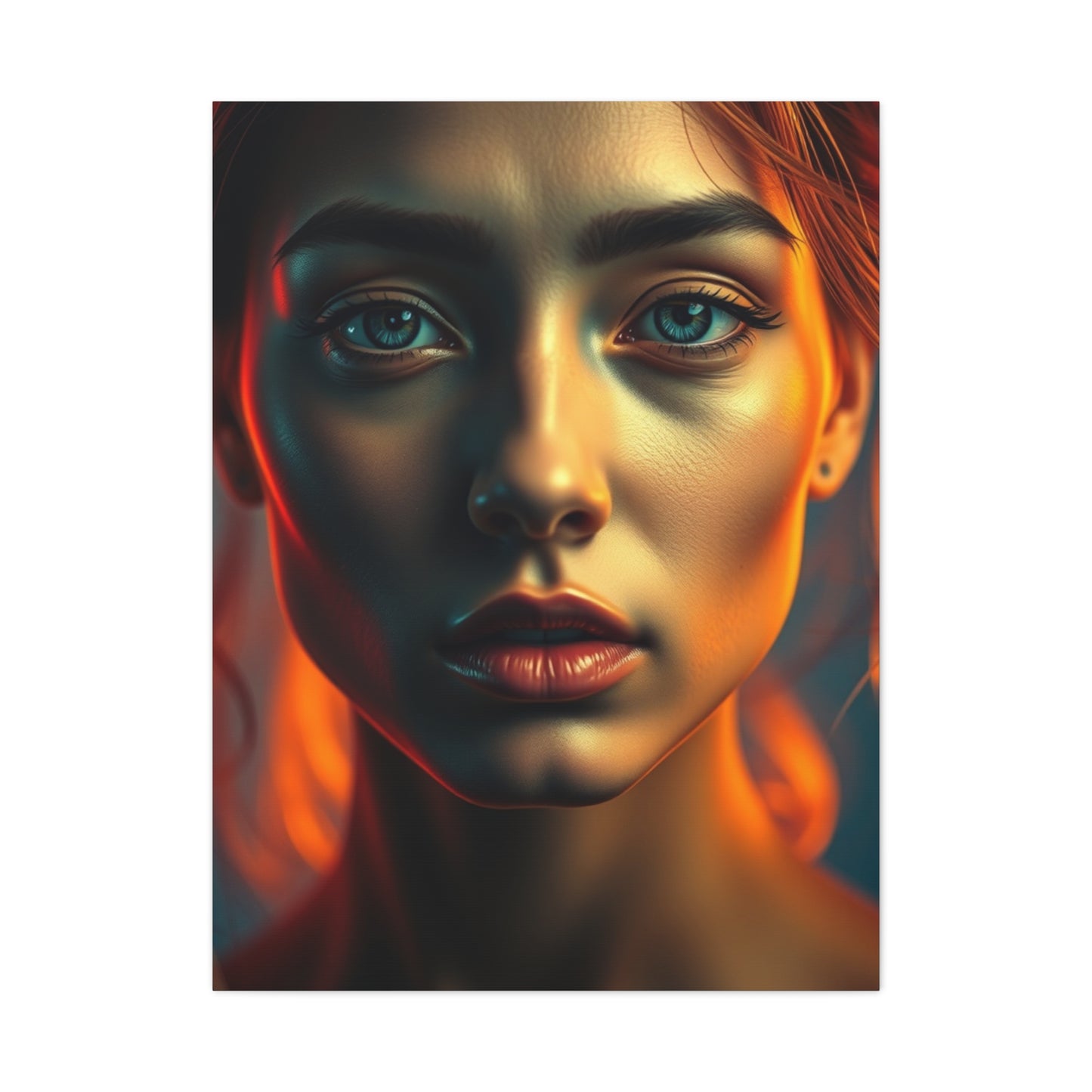 Closeup Abstract Figure & People Art Supreme Gallery Wall Art & Canvas Print