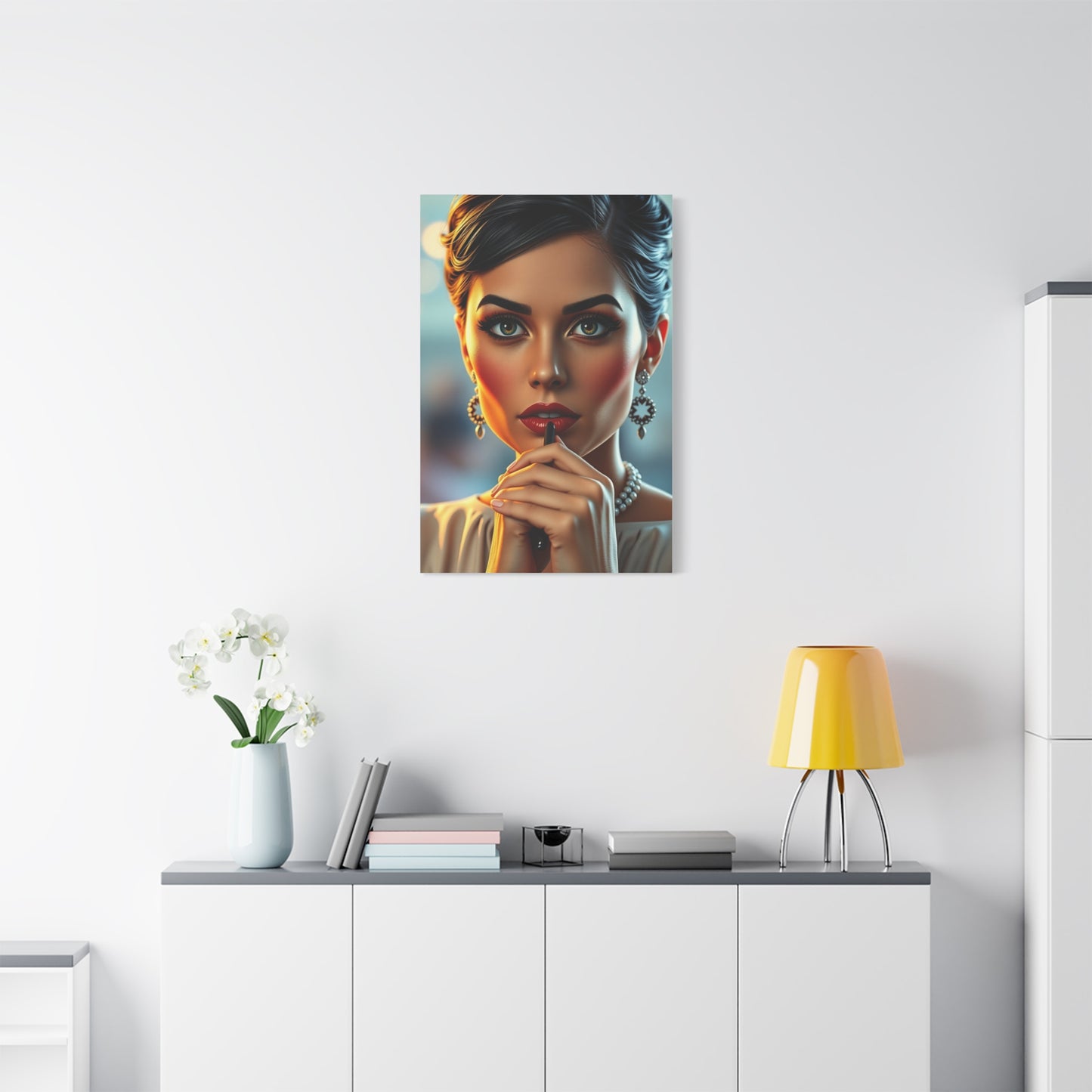 Breakfast At Tiffany’s Characters Art Supreme Canvas Wall Art & Canvas Print