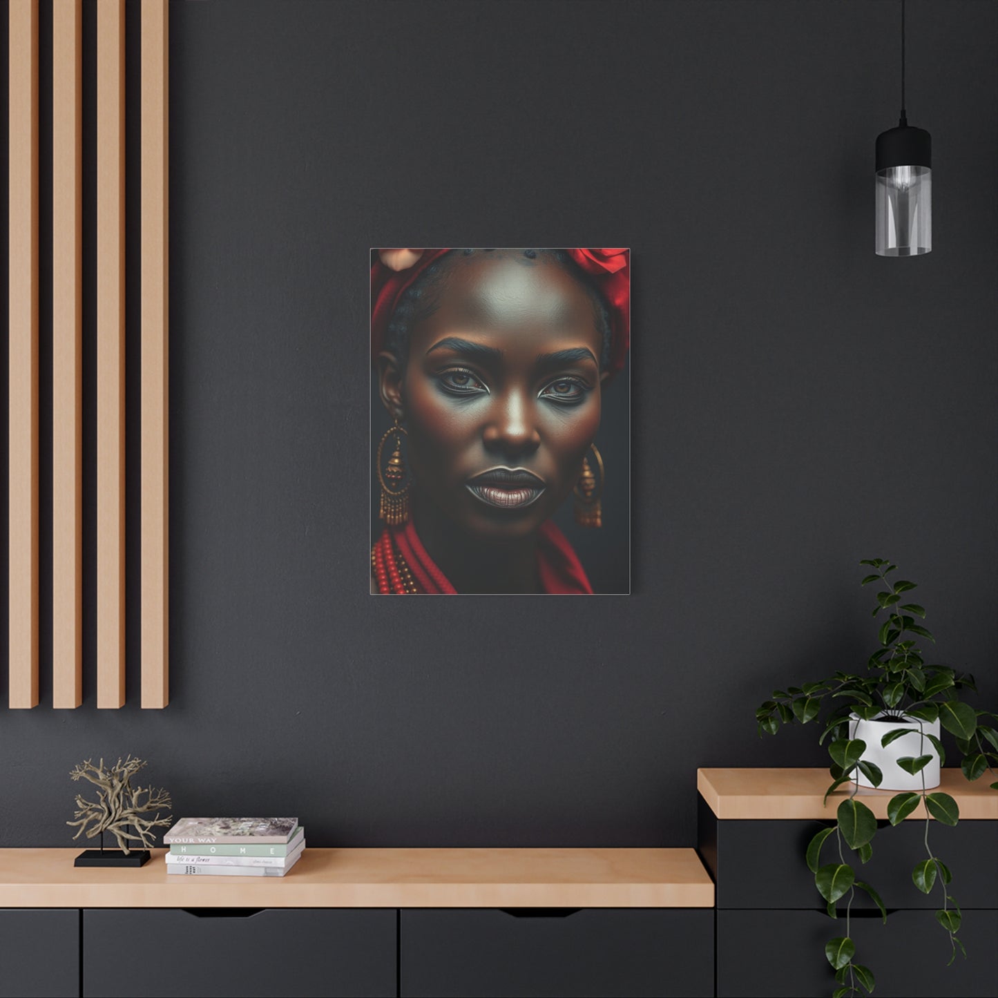 Black Love Art Refined Canvas Wall Art & Canvas Print