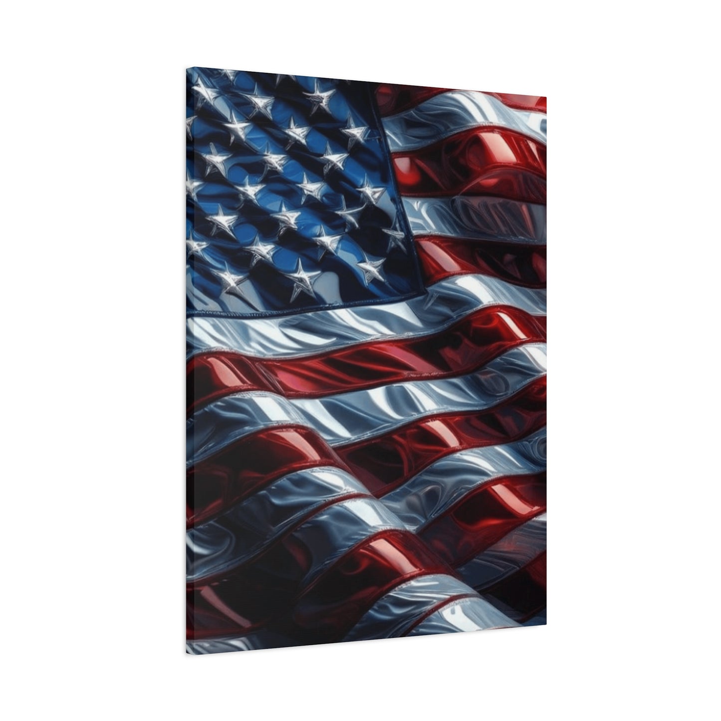 American Flag Waves Wall Art & Canvas Prints