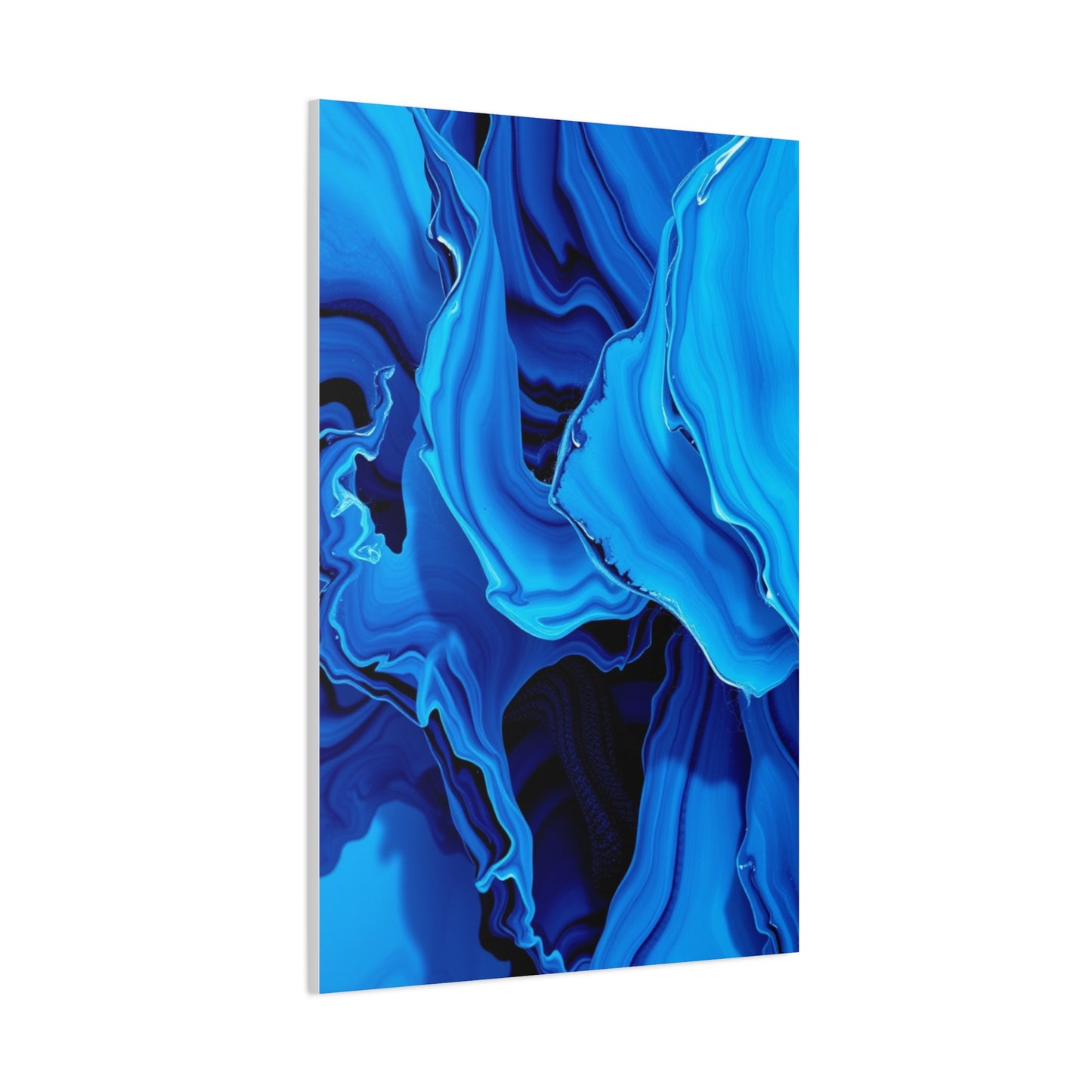 Blue Abstract Art Supreme Canvas Wall Art & Canvas Print