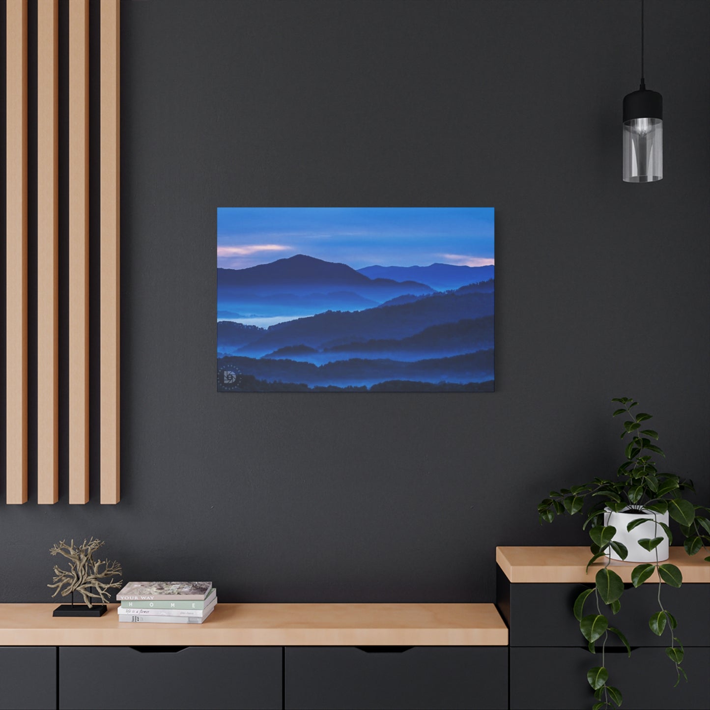 Blue Sky and Ridge Wall Art & Canvas Prints