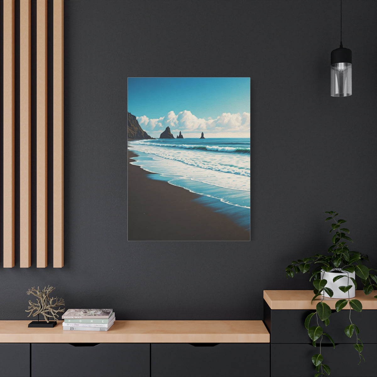 Turquoise Waves Coastal Escape Wall Art & Canvas Prints