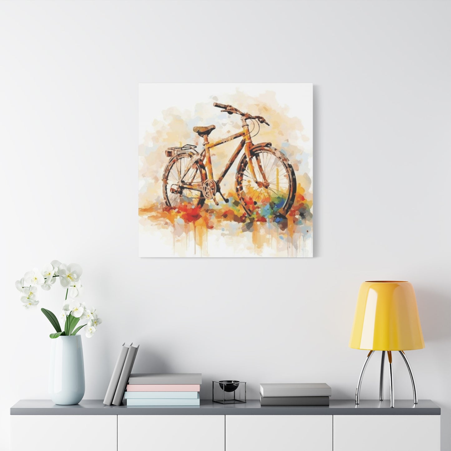 Abstract Cycle Paintin Wall Art & Canvas Prints
