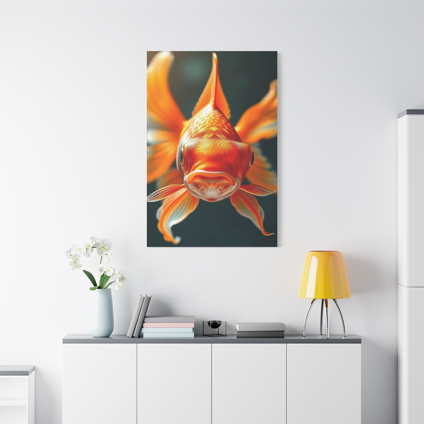 Vision Goldfish Art Art Wall Art & Canvas Print
