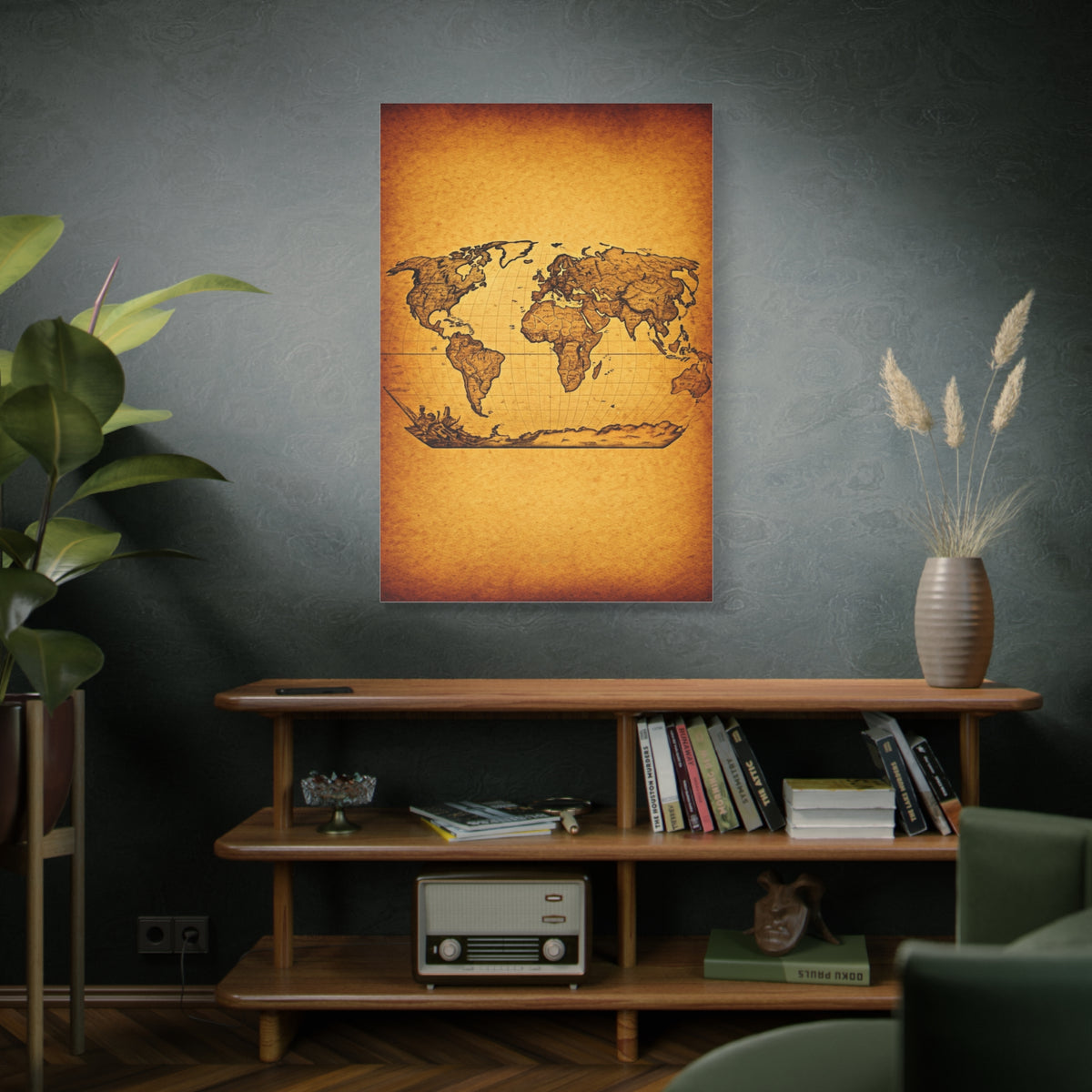 Old World Nautical Map Wall Art & Canvas Prints