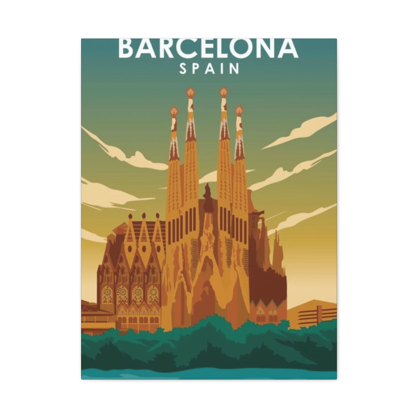 Barcelona Spain Wall Art & Canvas Prints