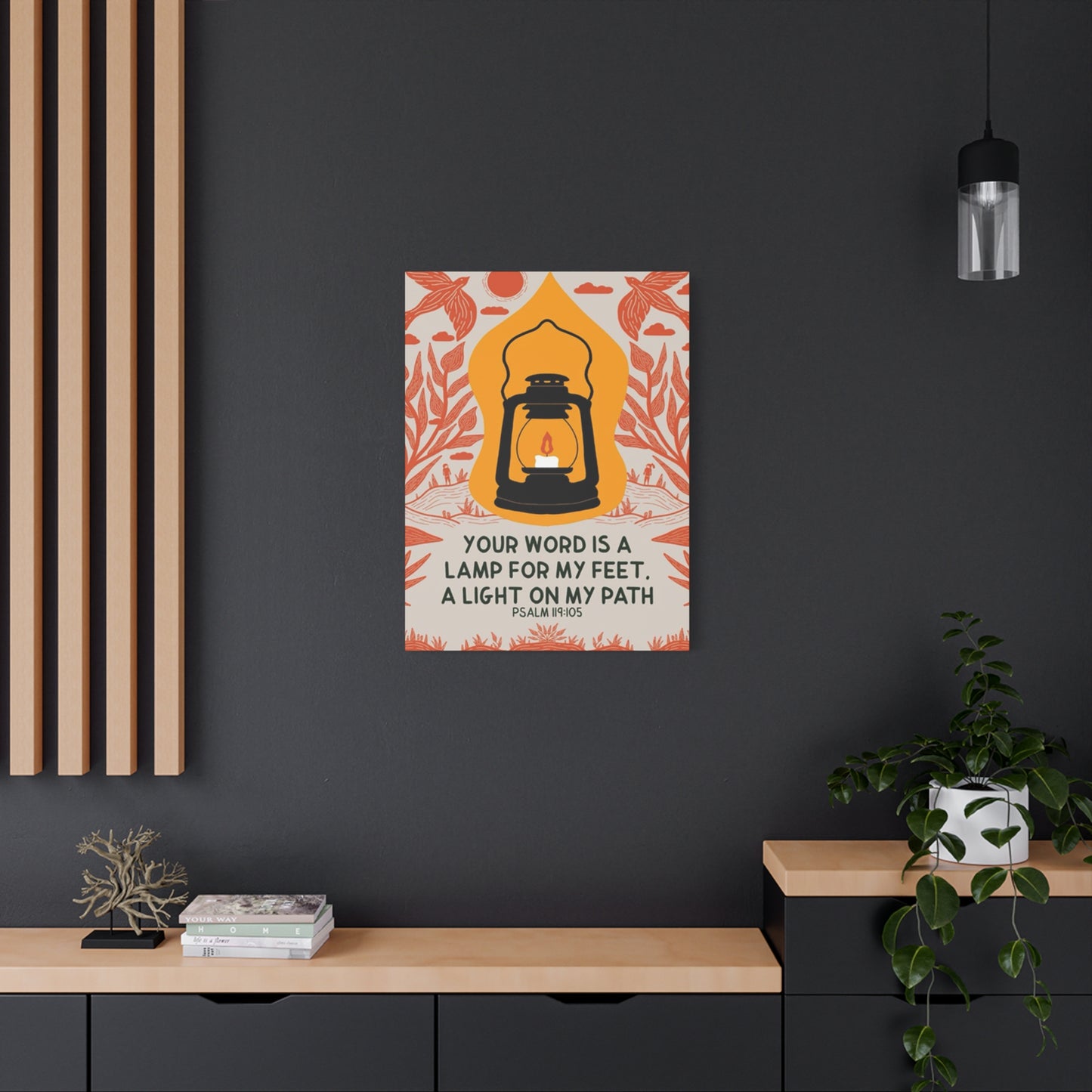 Candle Light Quote Poster Wall Art & Canvas Prints
