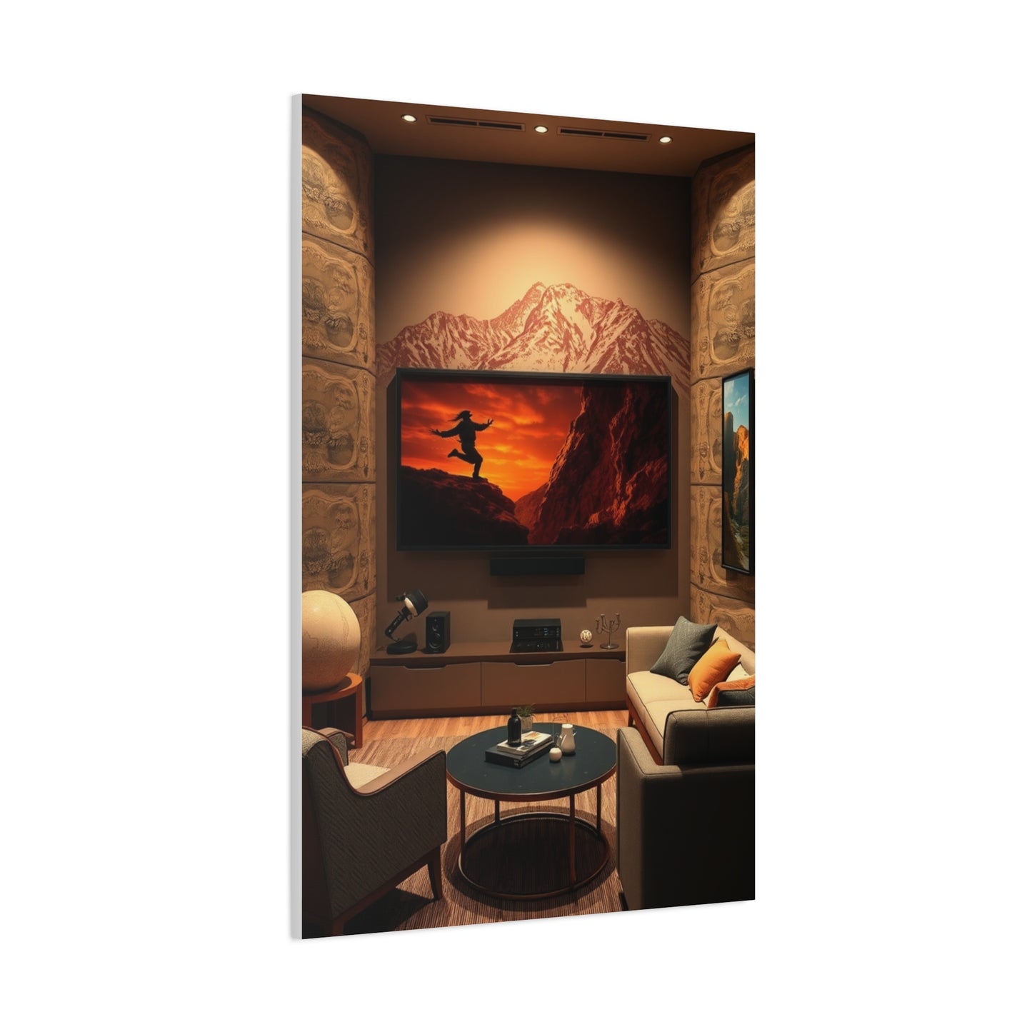 Elite Home Theater Art Vision Wall Art & Canvas Print