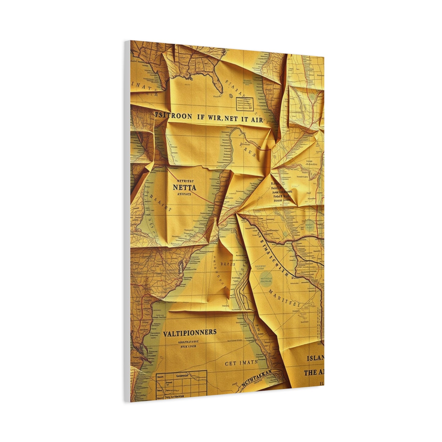 Collection Antique Maps Art Wall Art & Canvas Print