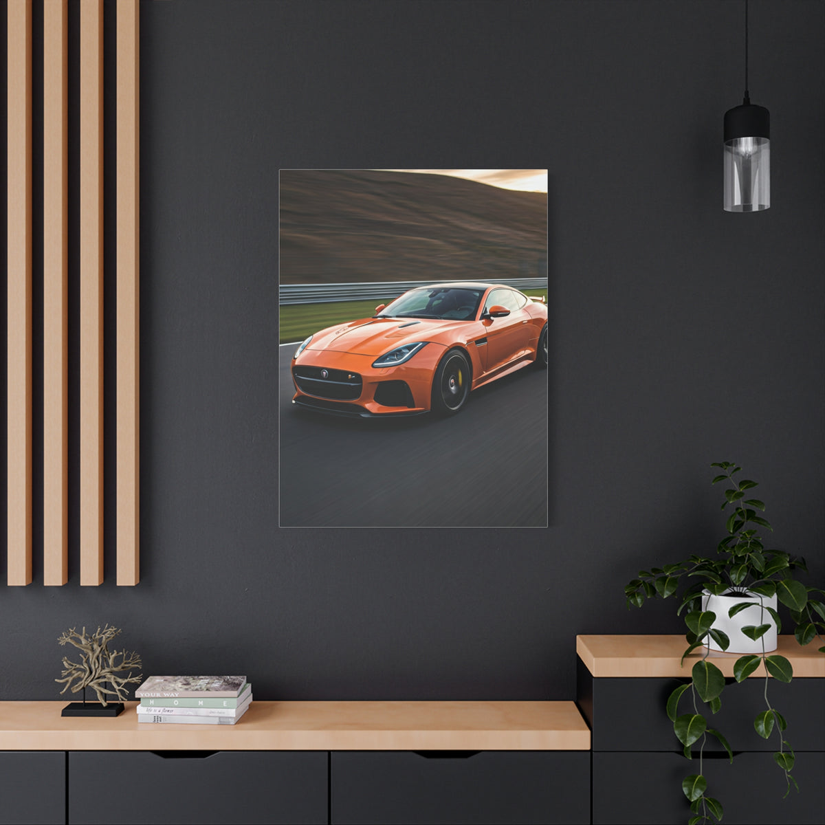 Jaguar F Type High Speed Straight Performance Wall Art & Canvas Prints
