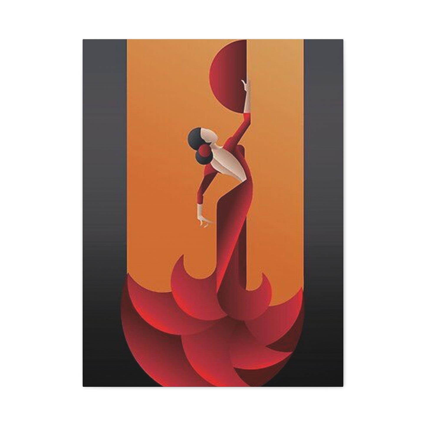 Spain Abstract Dance Poster Wall Art & Canvas Prints