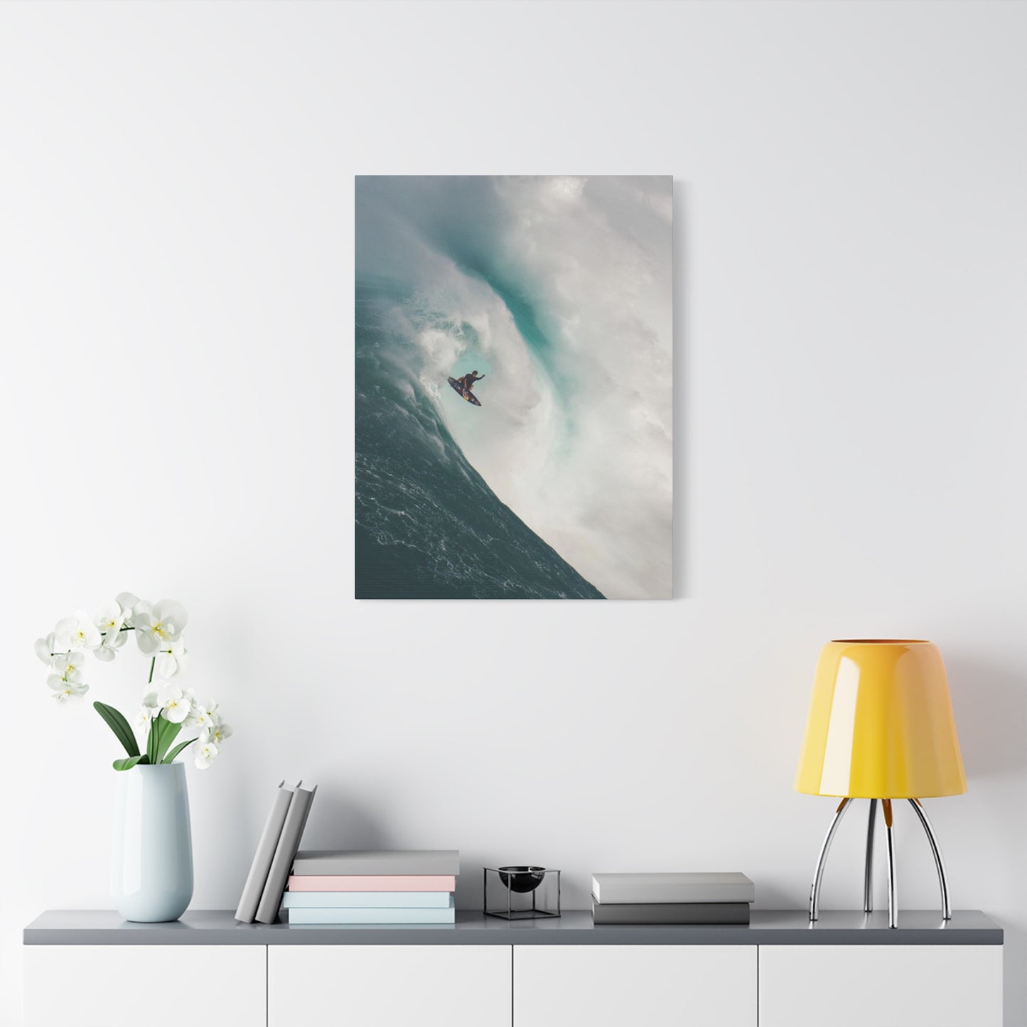 Huge Surfing Wave Wall Art & Canvas Prints