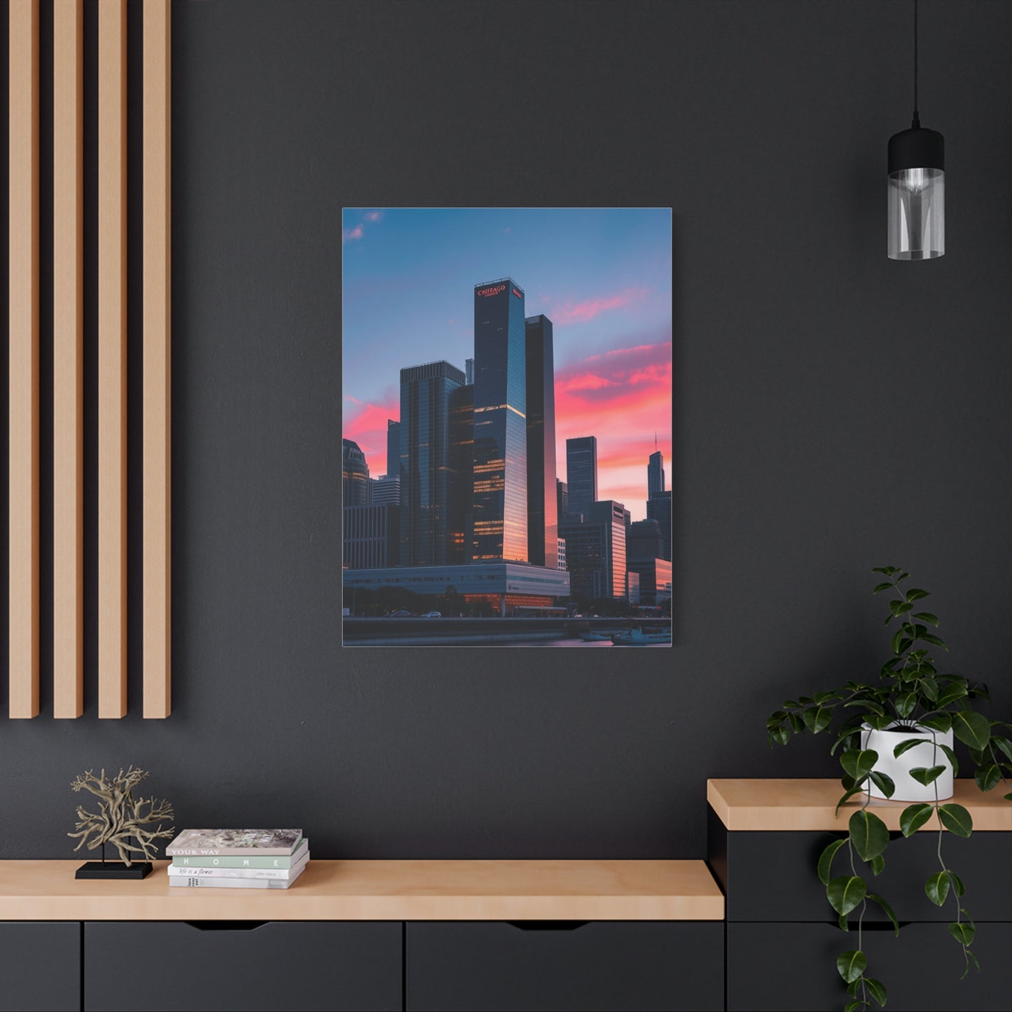 Chicago Skylines Art Refined Canvas Wall Art & Canvas Print