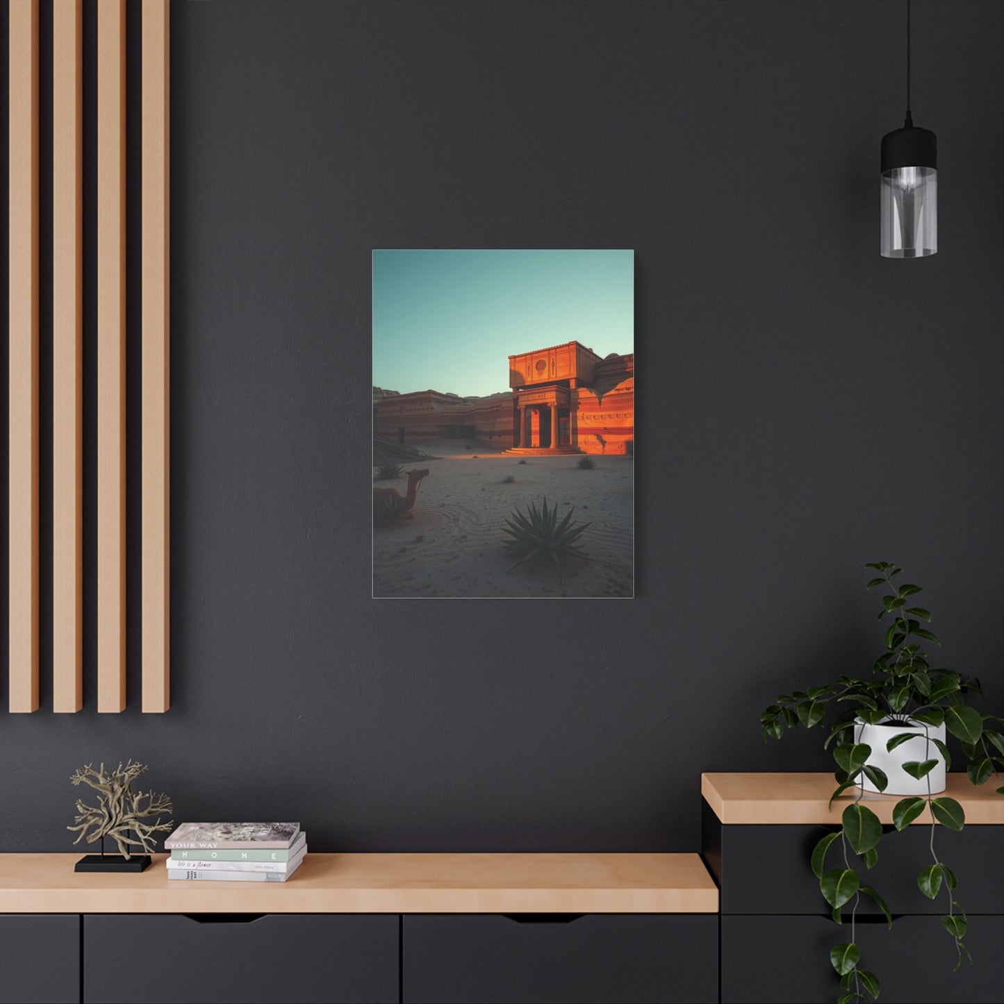 Dune Symphony Canvas Wall Art & Canvas Print