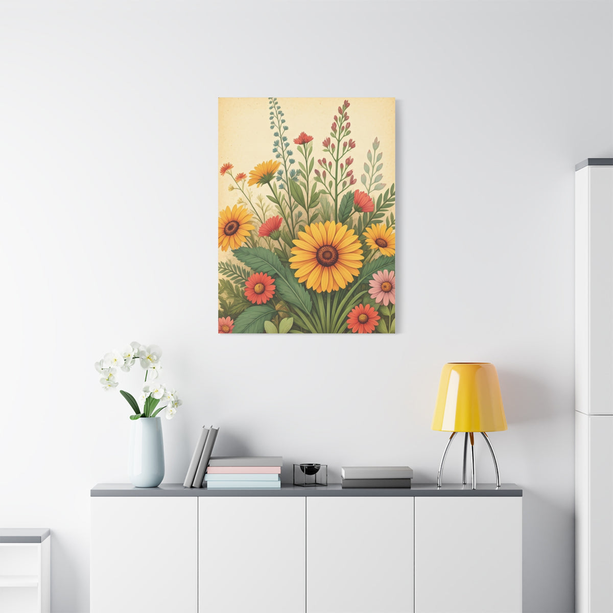 Desert Wildflower Harmony Wall Art & Canvas Prints
