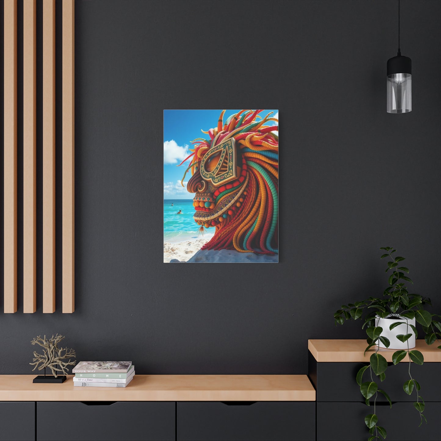 Tranquil Waves Canvas Wall Art & Canvas Print