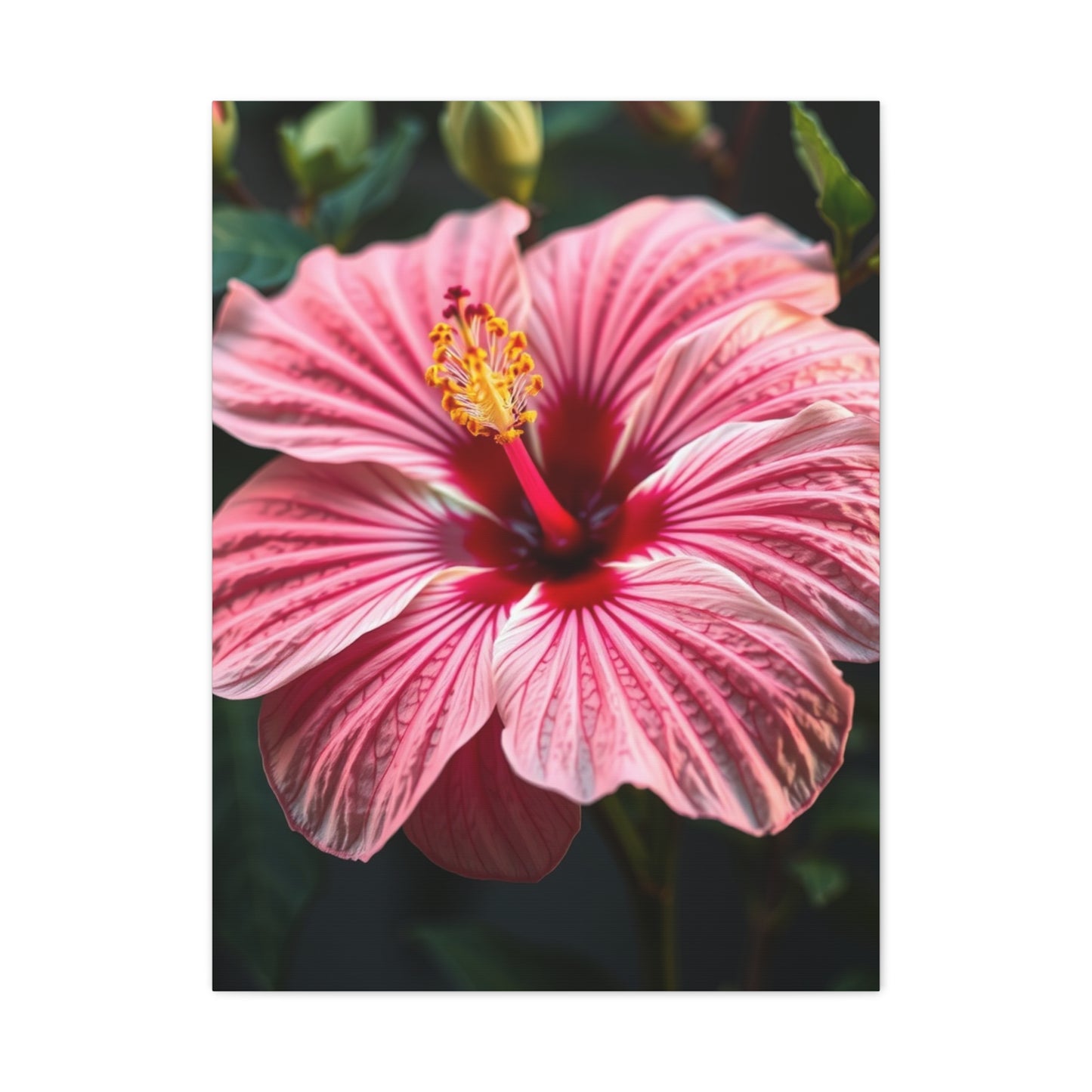 Supreme Hibiscus Flower Art Wall Art & Canvas Print
