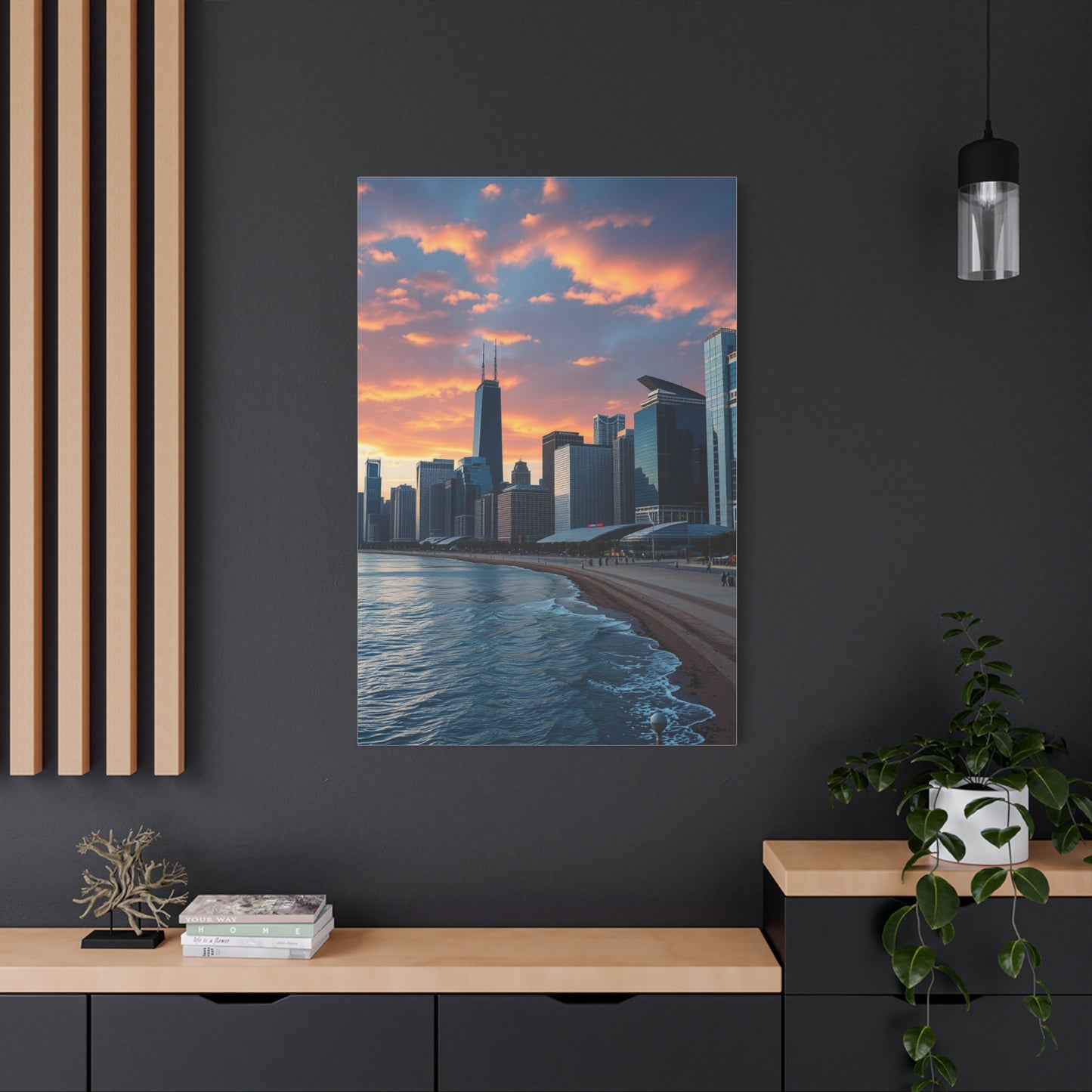 Supreme Chicago Skylines Art Wall Art & Canvas Print