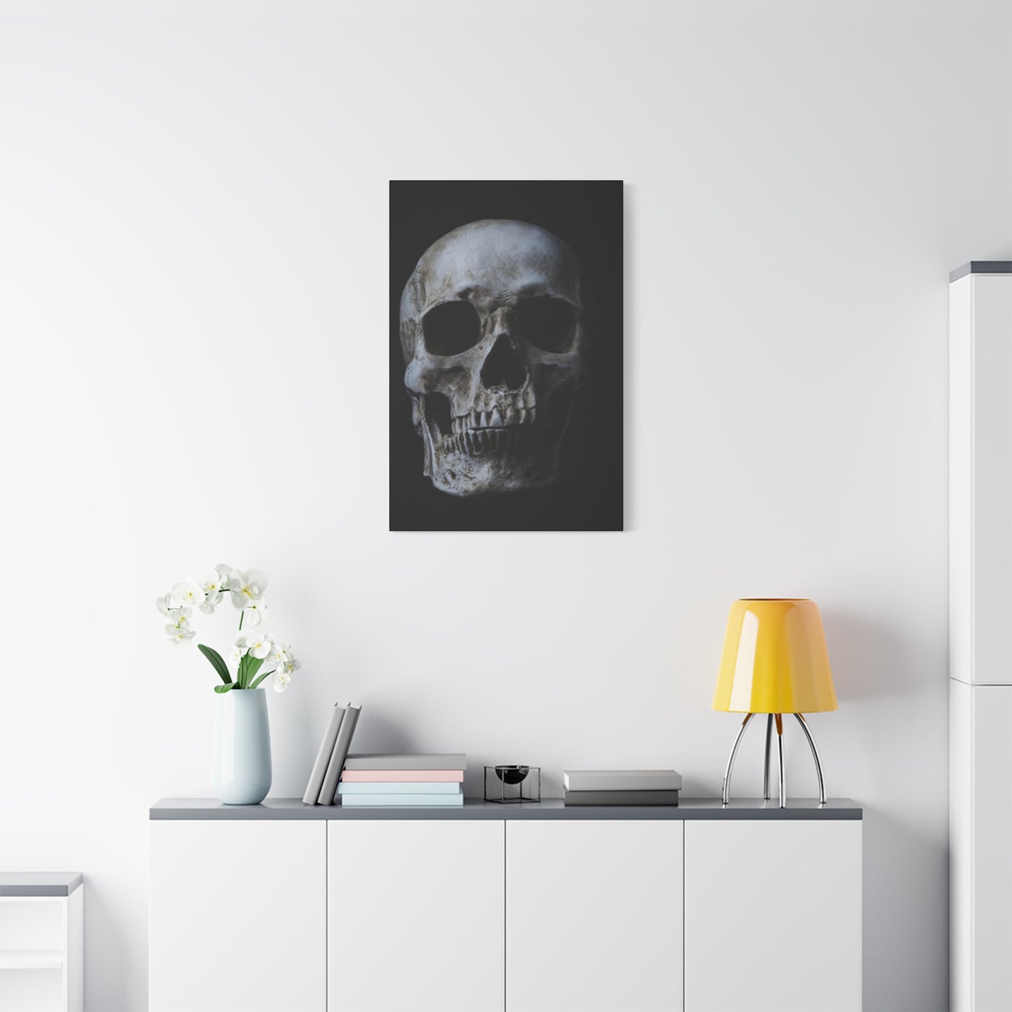 Scary Skull Poster Wall Art & Canvas Prints