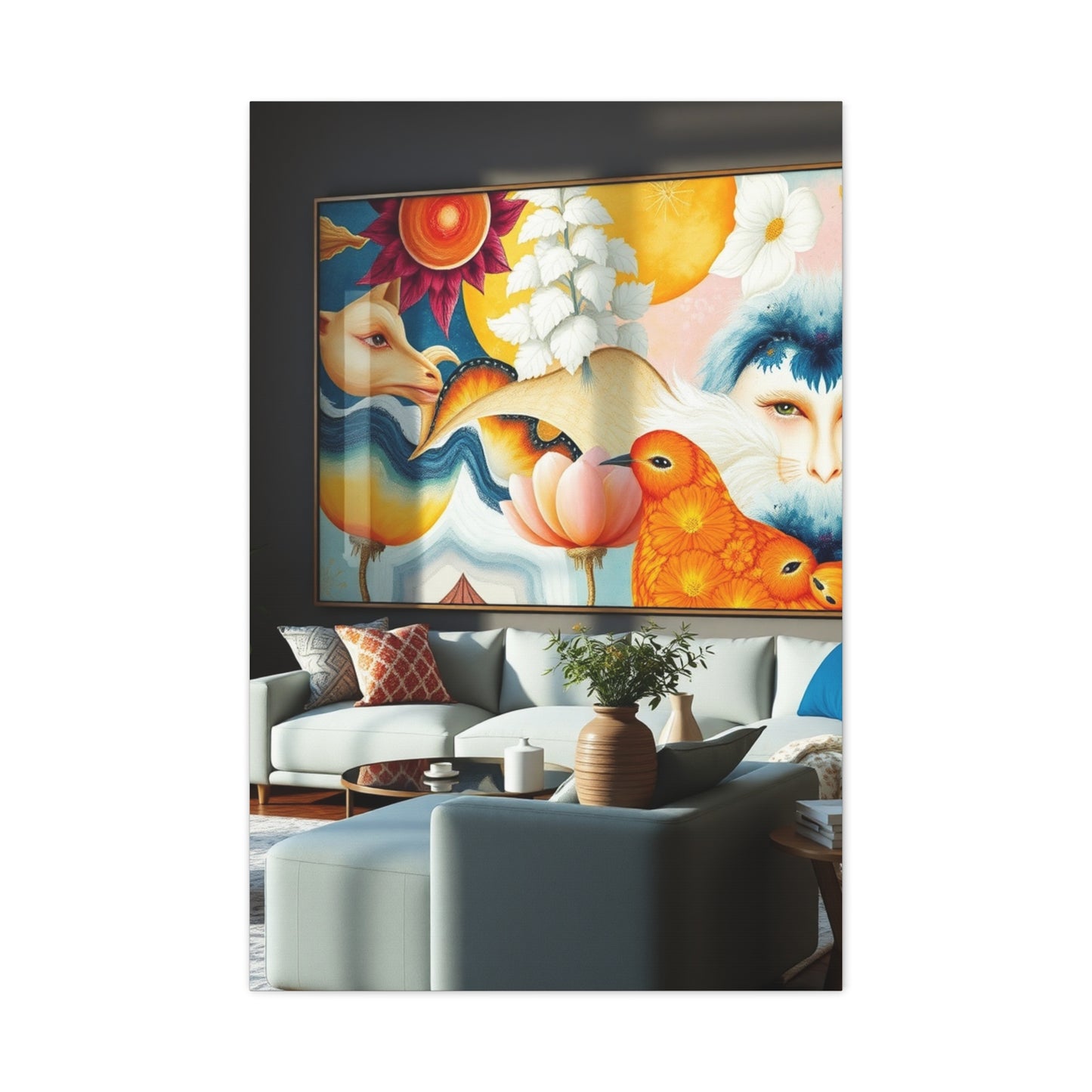 Vision Large Art for Living Room Art Art Wall Art & Canvas Print