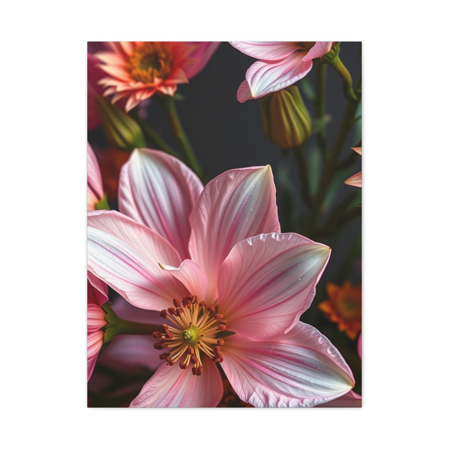 Verdant Elegance Canvas Wall Art & Canvas Print