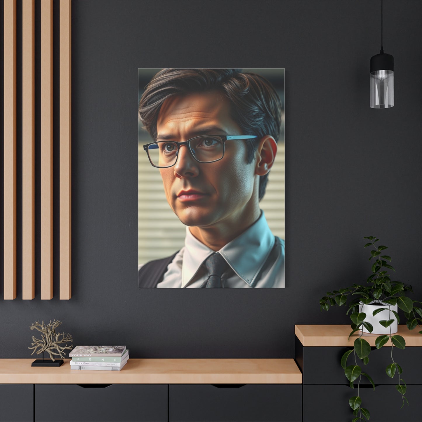 Elite The Office Character Art Vision Wall Art & Canvas Print