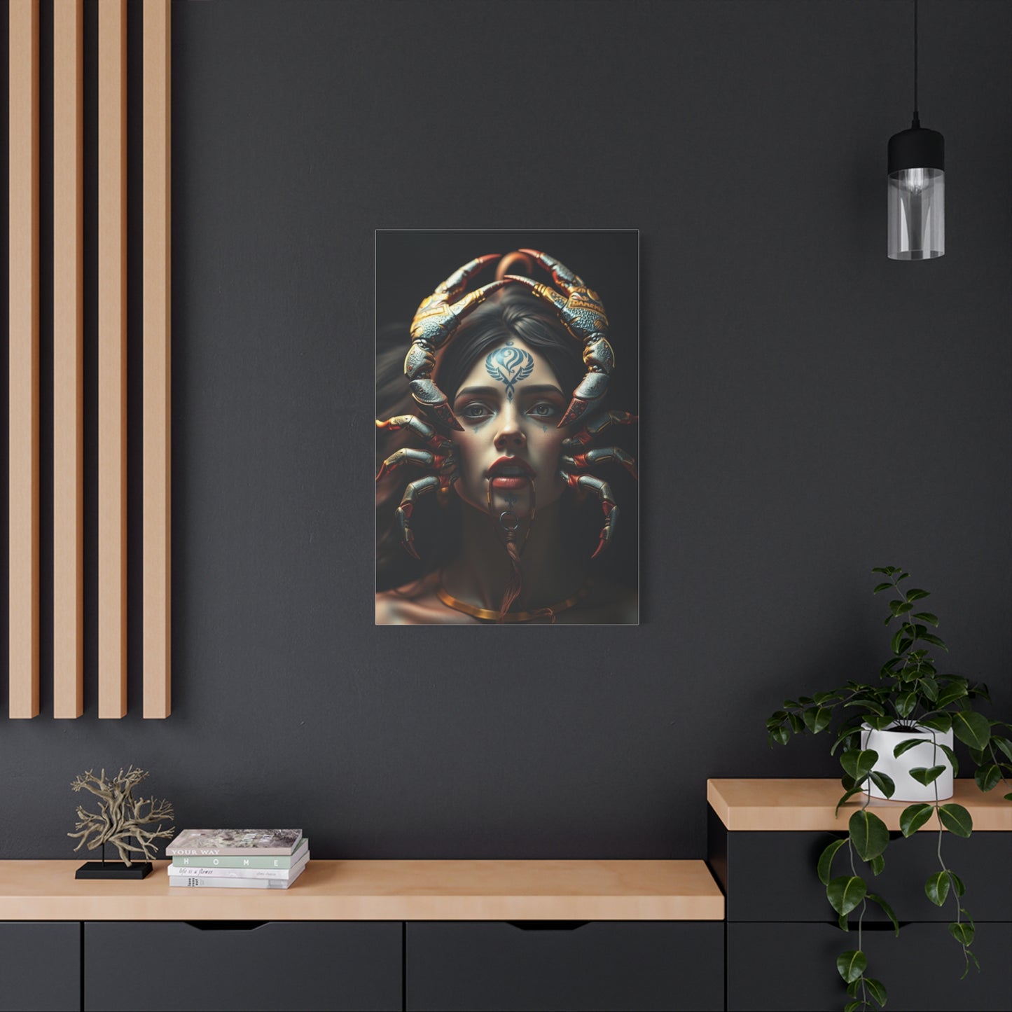 Zodiac Nocturne Artistry Wall Art & Canvas Print