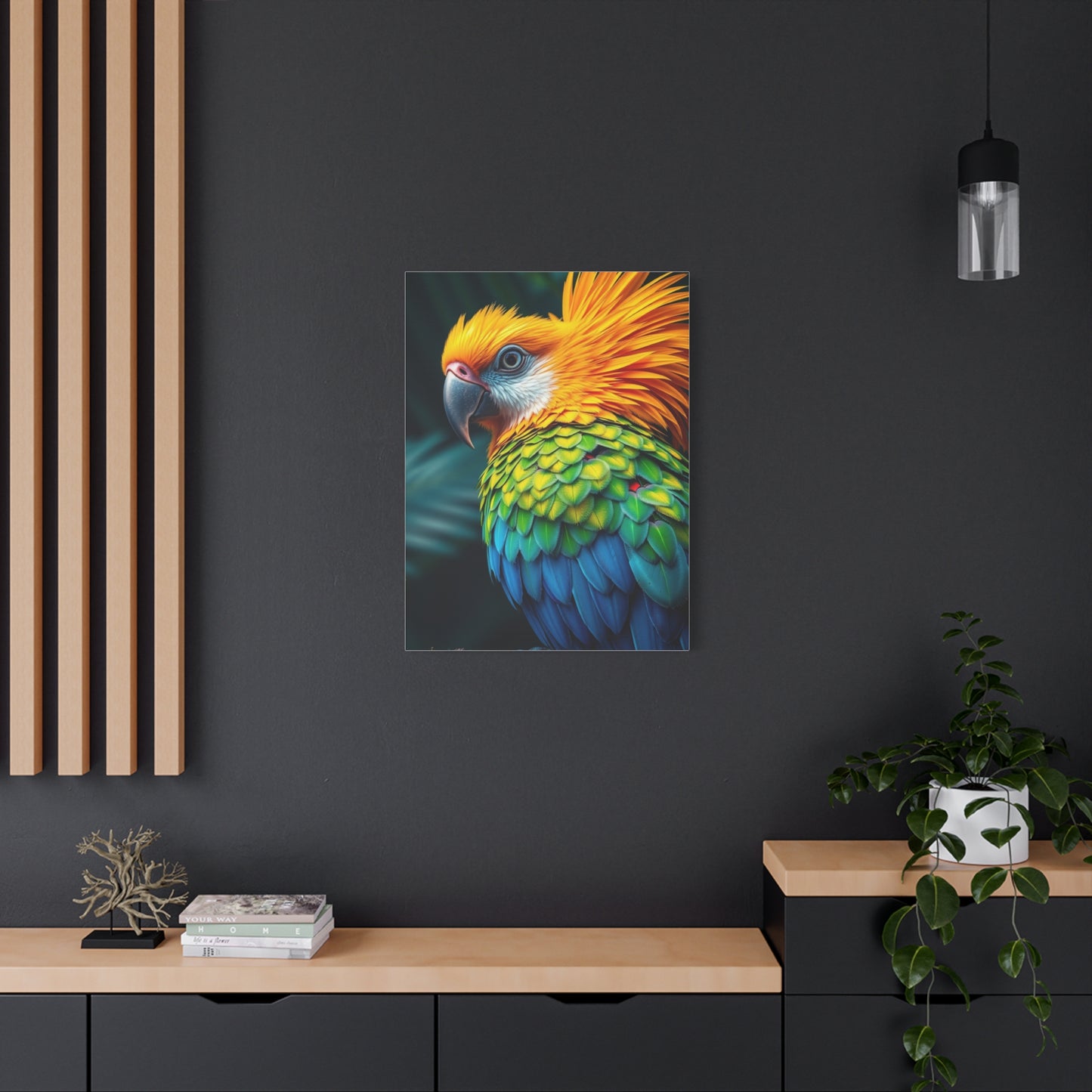 Elite Tropical Birds Art Vision Wall Art & Canvas Print
