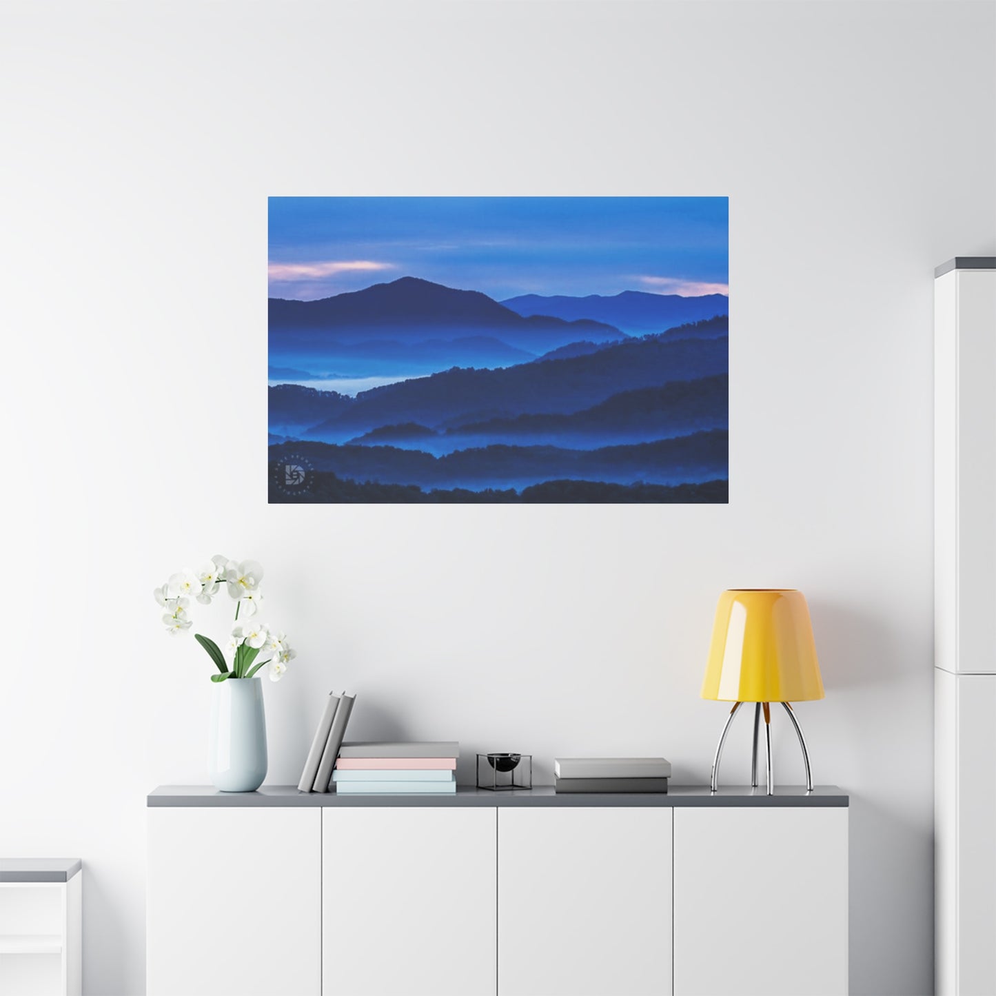 Blue Sky and Ridge Wall Art & Canvas Prints