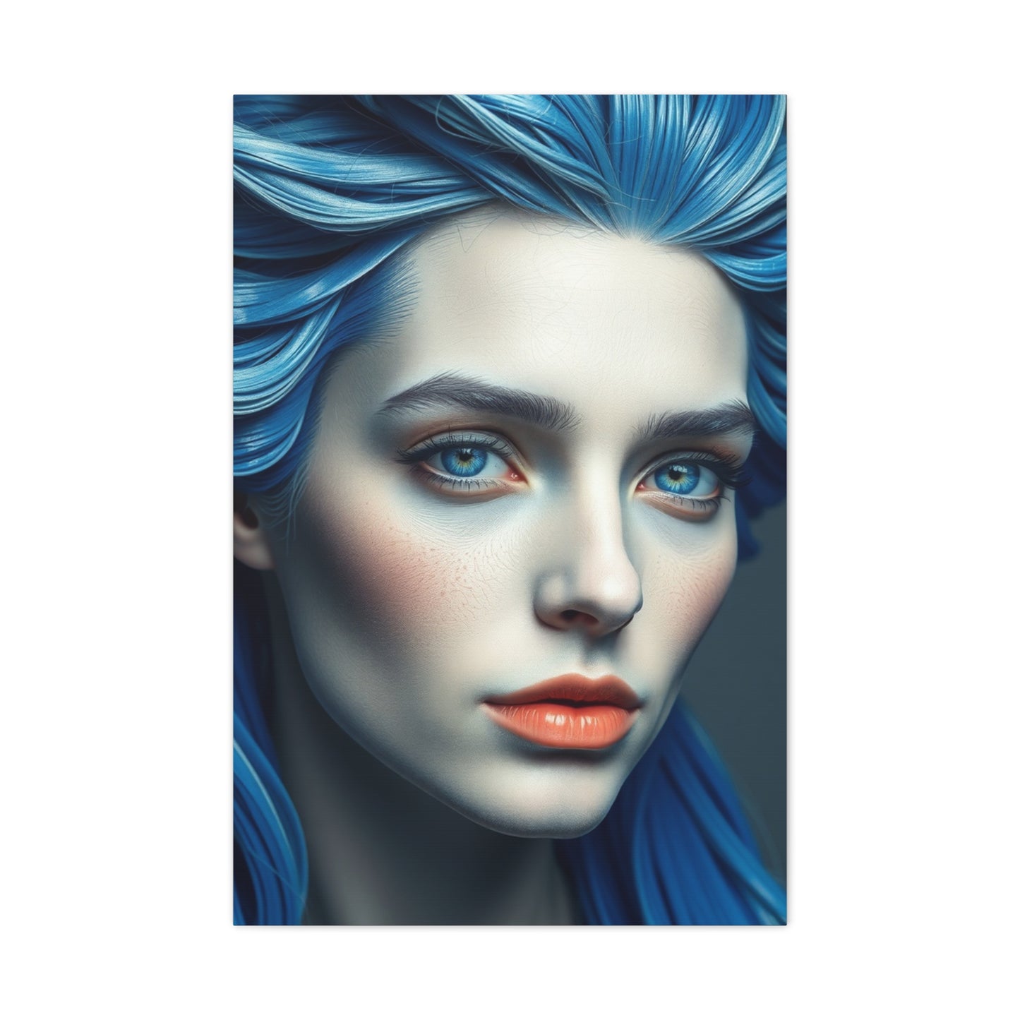 Blue & Gray Art Supreme Gallery Wall Art & Canvas Print