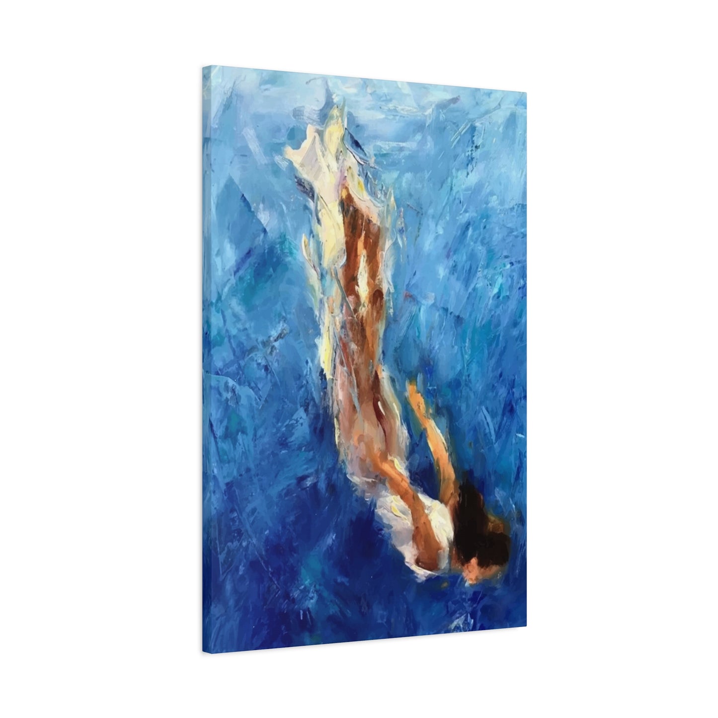Diving Abstract Wall Art & Canvas Prints